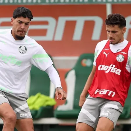 Com retorno de Veiga, Palmeiras se prepara para enfrentar o Corinthians