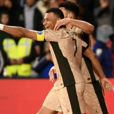 PSG domina e aplica goleada no Montpellier com destaque para Mbappé
