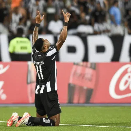 Botafogo garante vitória sobre o Bragantino e leva vantagem para a próxima fase da Libertadores