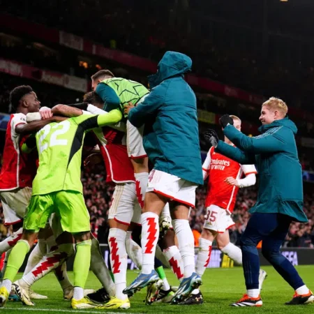 Arsenal avança às quartas da Liga dos Campeões após vitória nos pênaltis contra o Porto