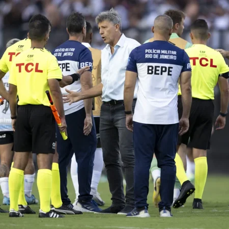 Descontentamento no Grêmio: Vice-presidente critica arbitragem após partida contra o Vasco